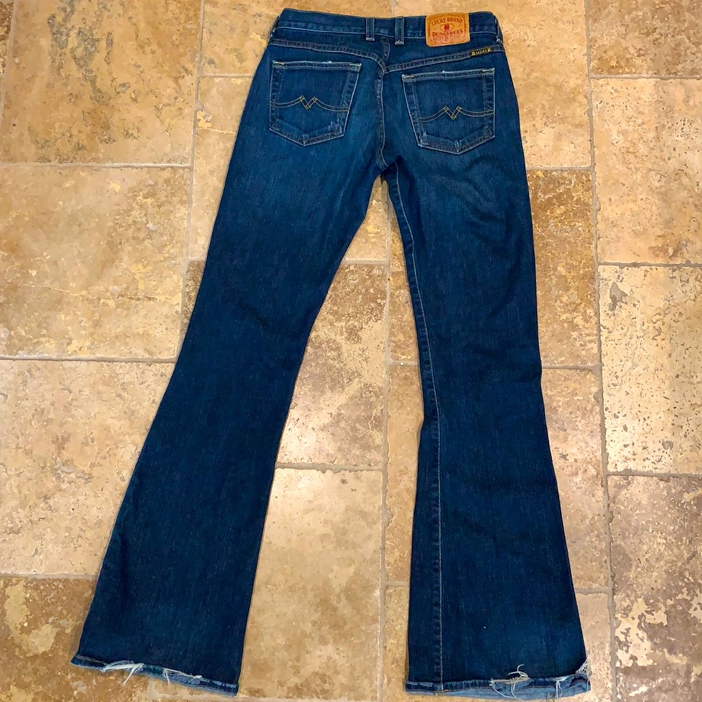 Lucky Dungaree Flare Jeans!